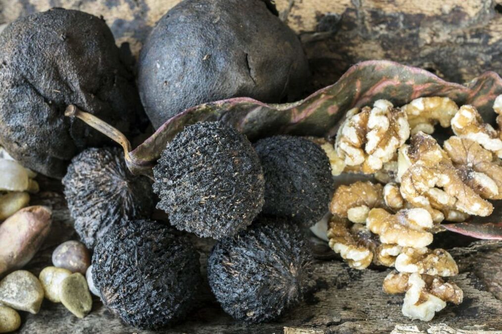 black walnut from papilloma
